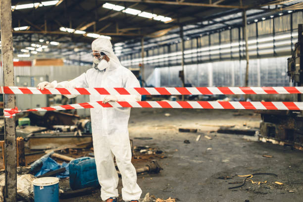 Professional Biohazard technician working in Hebron, IN